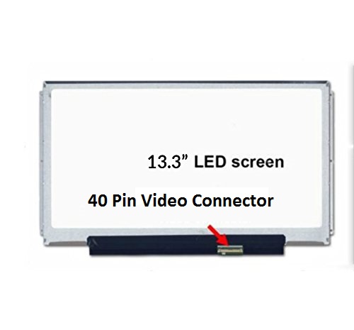 Compatible Laptop Screen LED 13.3" Slim 40pin