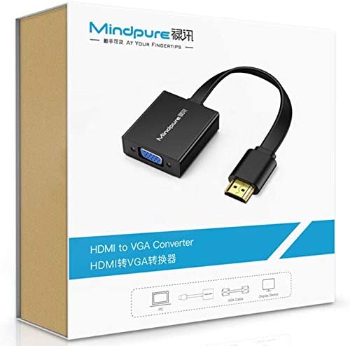 Adaptor HDMI to VGA with Audio Mindpure