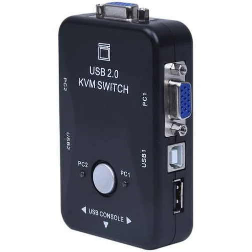 KVM Switch USB VGA 2 Port