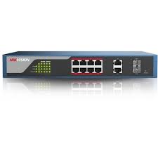 Hikvision 8 PORT 10/100 Fast Ethernet Smart Managed POE Switch DS-3E1310P-EI