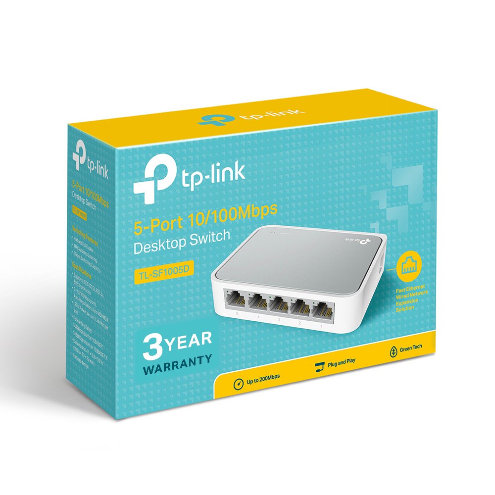 Network Switch 5 Port tp-link TL SF1005D