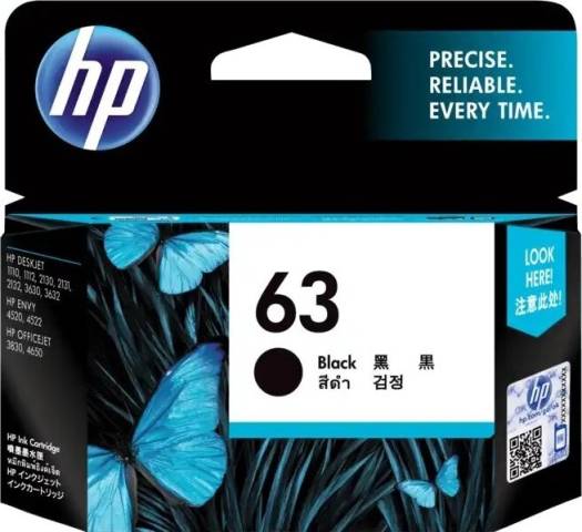 Ink Cartridge HP 63 Black