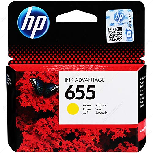 Ink Cartridge HP 655 Yellow