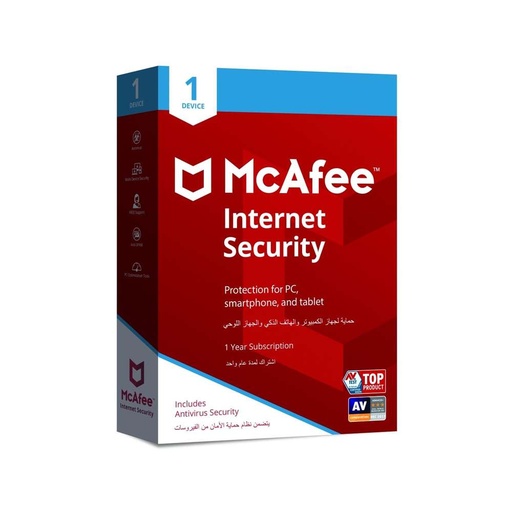 Internet Security Mcafe 1user