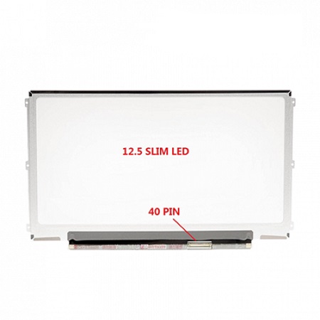 Compatible Laptop Screen LED 12.5" Slim 40pin