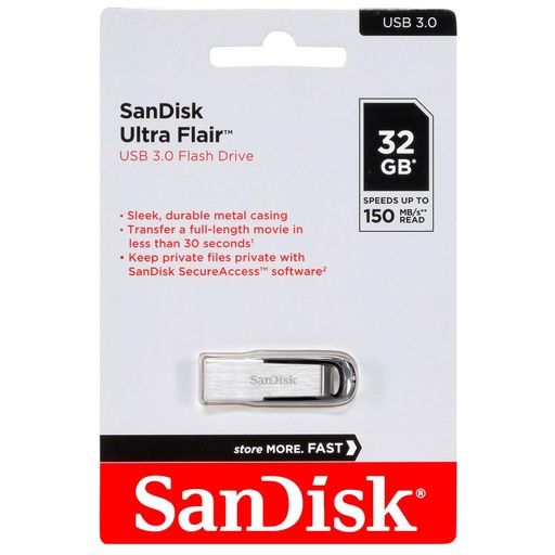 Flash Memory Sandisk Flair 3.0 32GB