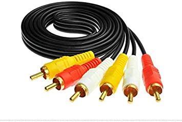 Cable 3rca to 3rca 3Mtr