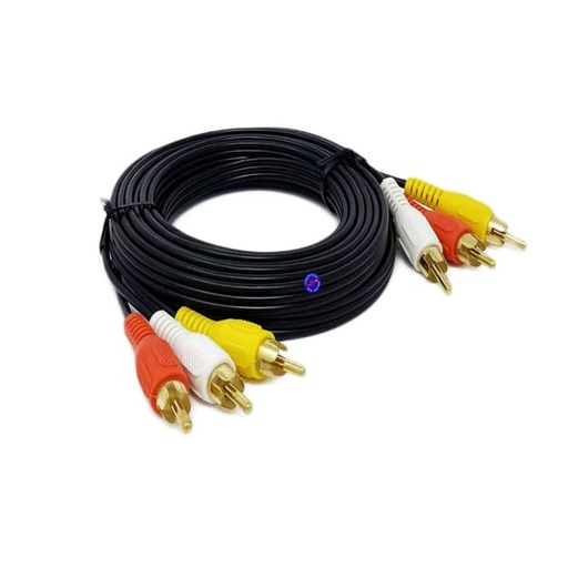 Cable 3rca to 3rca 5Mtr