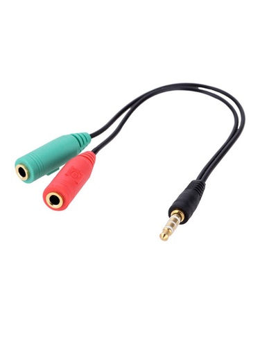 Audio Splitter Double to Single 2F-1M