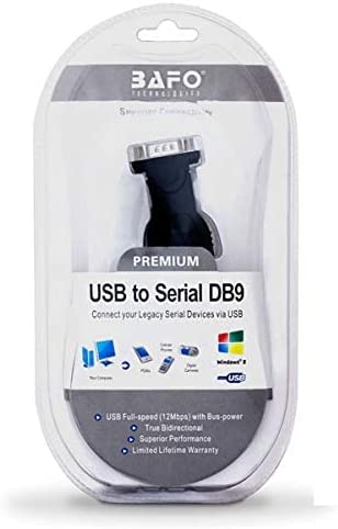 Adaptor USB to Serial BAFO Win-10