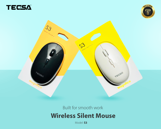 Wireless Mouse Silent Tecsa TCS-S3