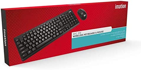 Wireless Keyboard Mouse Combo Imation WIC 319