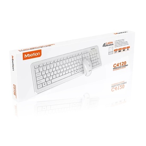 Wireless Keyboard Mouse Combo Meetion C4120