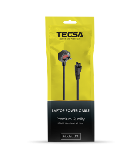 Laptop Power Cable 3*3 Tecsa 1.8MTR Tecsa