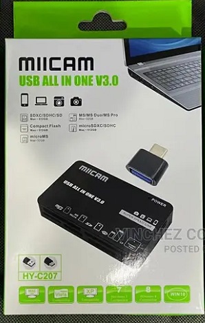 Miicam -USB3.0 Card Reader C207