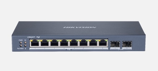 Hikvision 8 PORT 10/100/1000 Gigabit Web Managed POE Switch DS-3E1510P-E