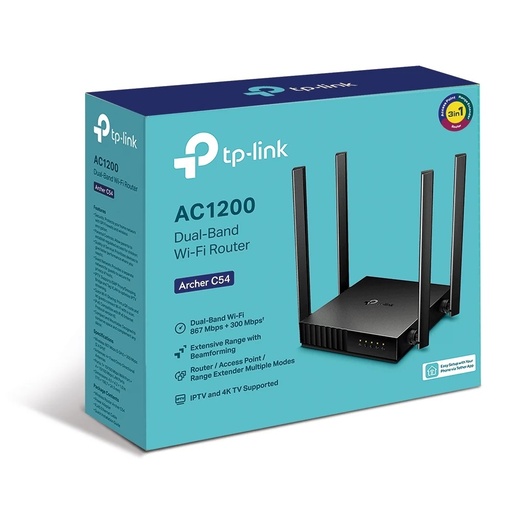 Wireless Dual Band Router AC1200 tp-link Archer C54