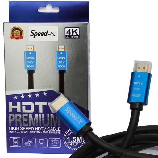 HDMI Cable HDTV Premium 4K 1.5 mtr