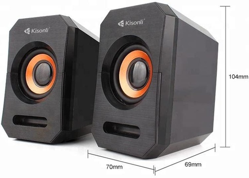 Speaker USB Kisonli A-606