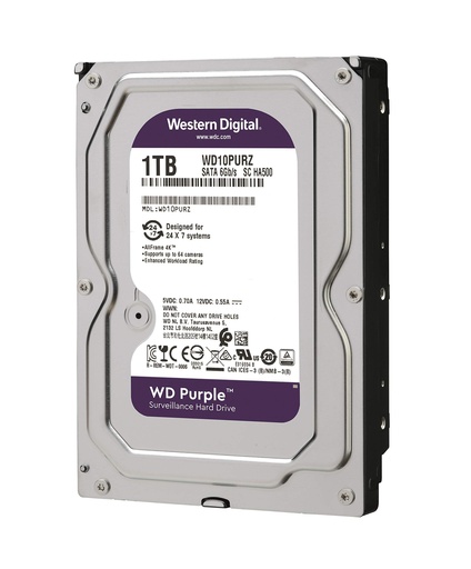 Hard Disk 3.5" Sata WD Purple 1TB