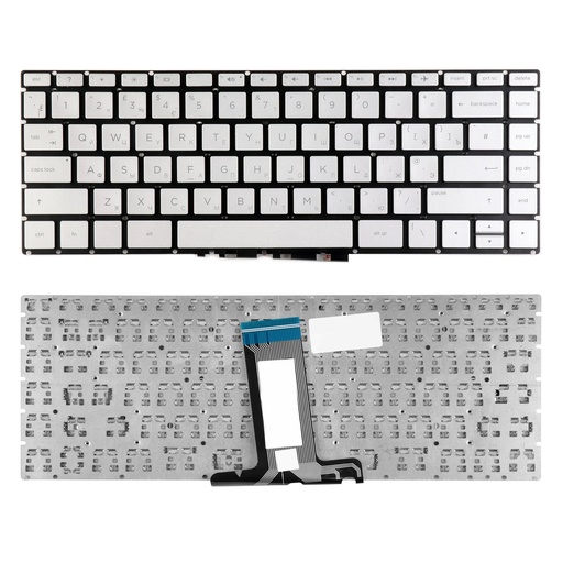 Compatible Laptop Keyboard HP 14BS Silver